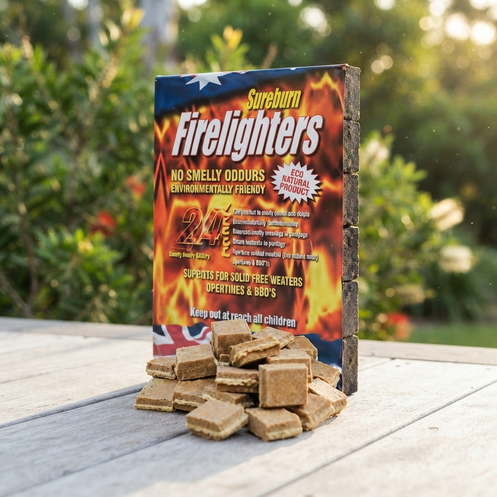 Waterproof Firelighters — outdoor setting