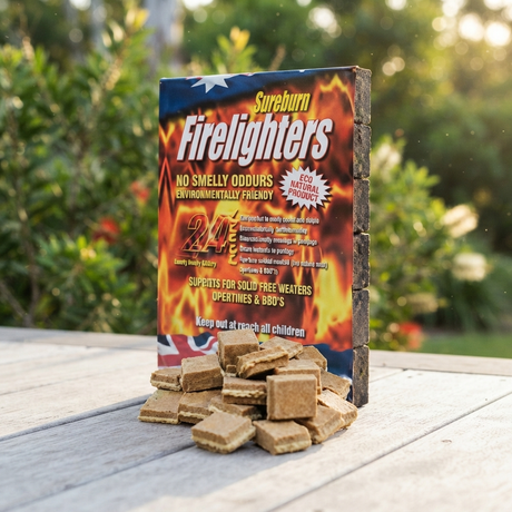Waterproof Firelighters — outdoor setting
