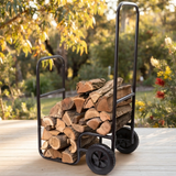 Log Trolley — outdoor setting
