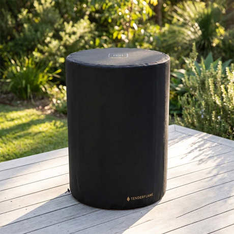Tenderflame Mossel Bay Cover Black — outdoor setting
