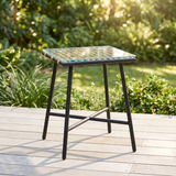 Sheldon Side Table — outdoor setting