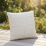 Coco Blanc - Indoor Cushion (50 x 50) — outdoor setting