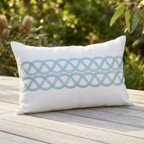 Cape Code Linen - Indoor Cushion (30 x 50) — outdoor setting