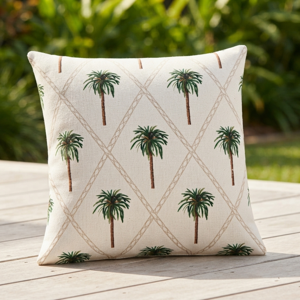 Palmy Bahama - Indoor Cushion (50 x 50) — outdoor setting