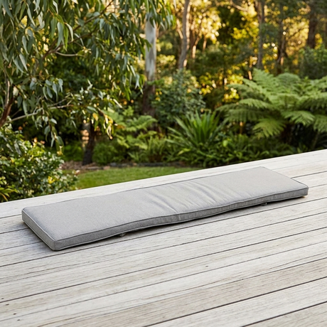 Bench Seat Cushion 195cm - Stone — outdoor setting