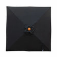 Billy Fresh 2m Aluminium Umbrella - Black
