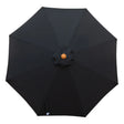 Billy Fresh 3m Aluminium Umbrella - Black
