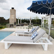 Hayman 3pc Sunlounge Setting - White