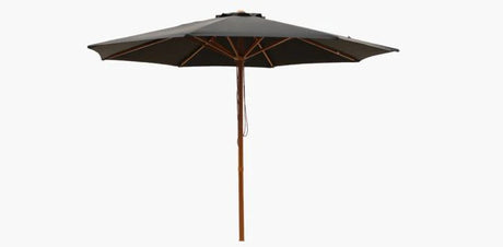 Billy Fresh 3m Aluminium Umbrella - Black