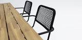 Bosco Bahamas 7pc Dining Setting - Black