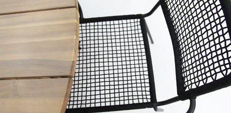 Carella Bahamas 7pc Dining Setting - Black