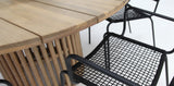 Carella Bahamas 7pc Dining Setting - Black