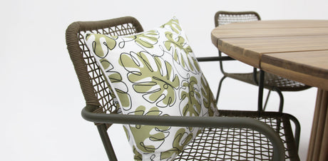 Carella Bahamas 7pc Dining Setting - Olive