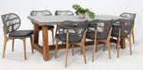 Charlotte Morgan 9pc Dining Setting
