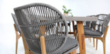 Charlotte Morgan 9pc Dining Setting