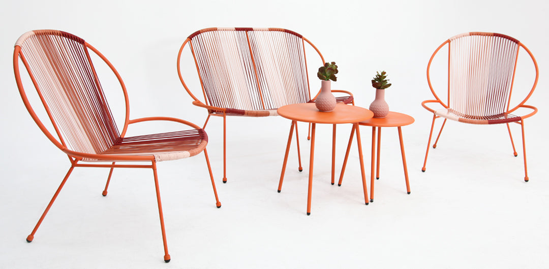 Cleo 5pc Steel Balcony Setting