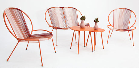 Cleo 5pc Steel Balcony Setting