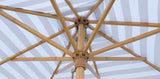Billy Fresh 2m Bamboo Coastal Umbrella - Taupe