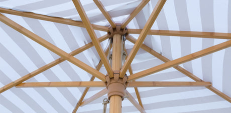 Billy Fresh 2m Bamboo Coastal Umbrella - Taupe