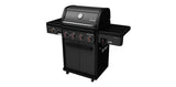 Coleman Revolution 4 Burner BBQ with Side Burner - Charcoal Glimmer