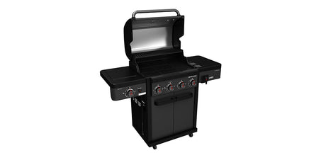 Coleman Revolution 4 Burner BBQ with Side Burner - Charcoal Glimmer