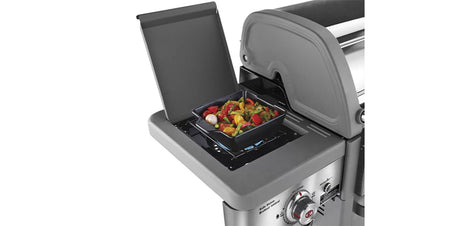 Coleman Revolution 4 Burner BBQ with Side Burner - Charcoal Glimmer