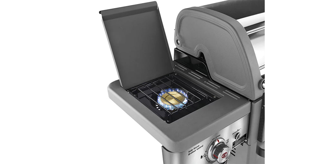 Coleman Revolution 4 Burner BBQ with Side Burner - Shadow Gloss