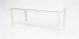 Dallas Fantail 9pc Dining Setting - White