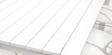 Dallas Fantail 7pc Dining Setting - White