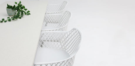 Drift Java 9pc Terrazzo Dining Setting