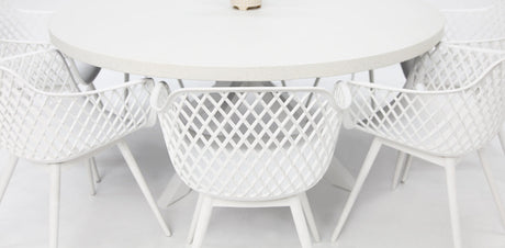 Drift Java Round 9pc Terrazzo Dining Setting