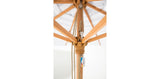 Billy Fresh 2m Bamboo Umbrella - Solid Black
