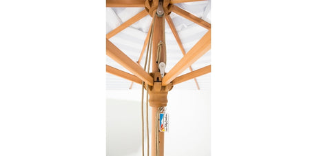 Billy Fresh 2m Bamboo Umbrella - Solid Black