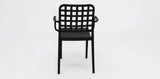 Ravenne Frankie 9pc Dining Setting with 2 x Armchairs - Black