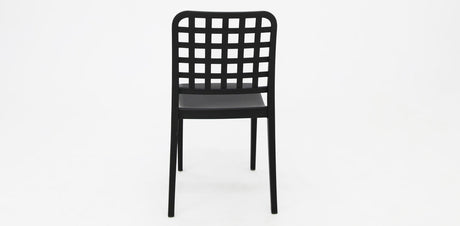 Frankie Resin Dining Chair - Black