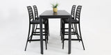Frankie Armless Remix 5pc Bar Setting - Black