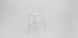 Frankie Remix 7pc Bar Set Armless - White