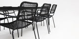 Java Bahamas 9pc Dining Setting - Black