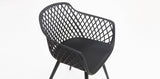 Ravenne Java 9pc Dining Setting - Black