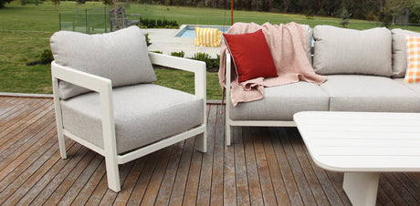 Liberty 4pc Lounge Setting - Cream