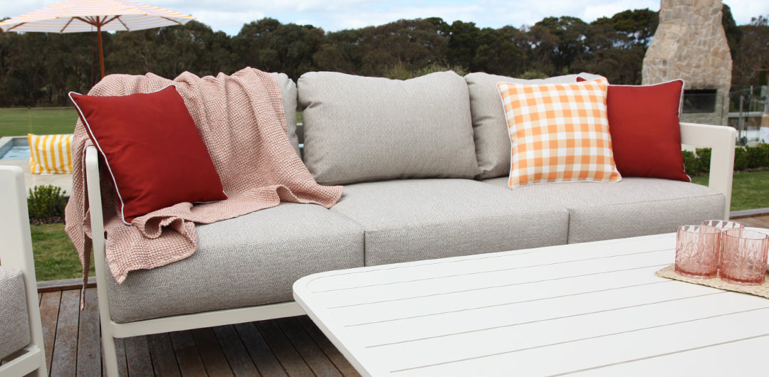 Liberty 4pc Lounge Setting - Cream