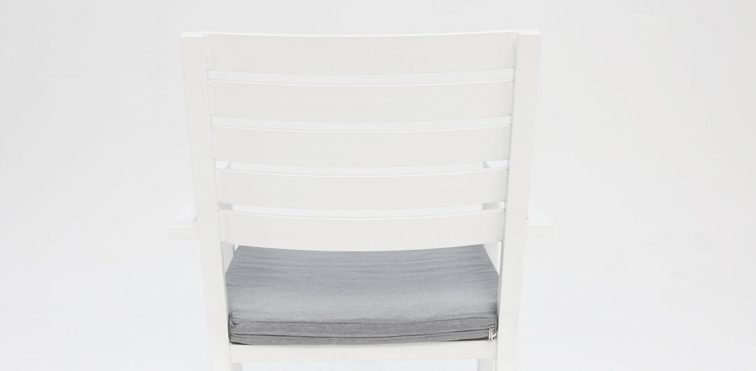 Eclipse Mayfair 11pc Extension Dining Setting - White