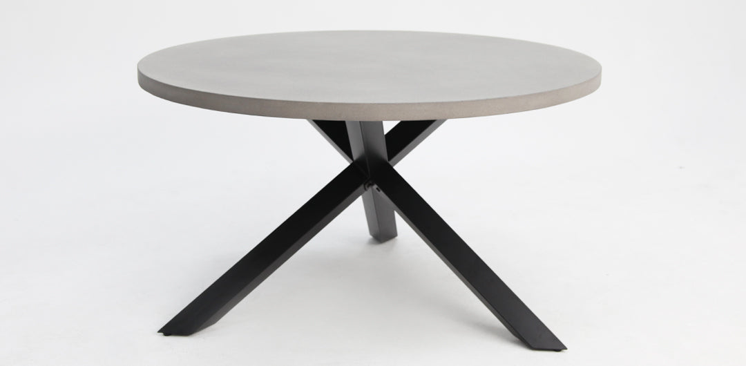 Milano Bahamas Round 6pc Dining Setting - Black