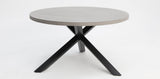 Milano Bahamas Round 6pc Dining Setting - Black