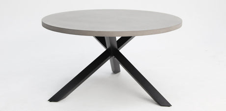 Milano Bahamas Round 6pc Dining Setting - Black