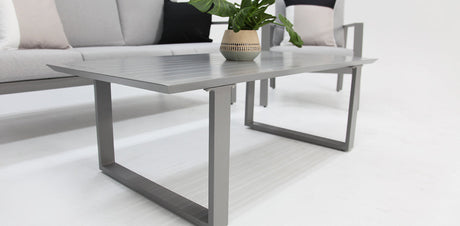 Octavia 4pc Lounge - Silver