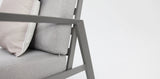 Octavia 4pc Lounge - Silver