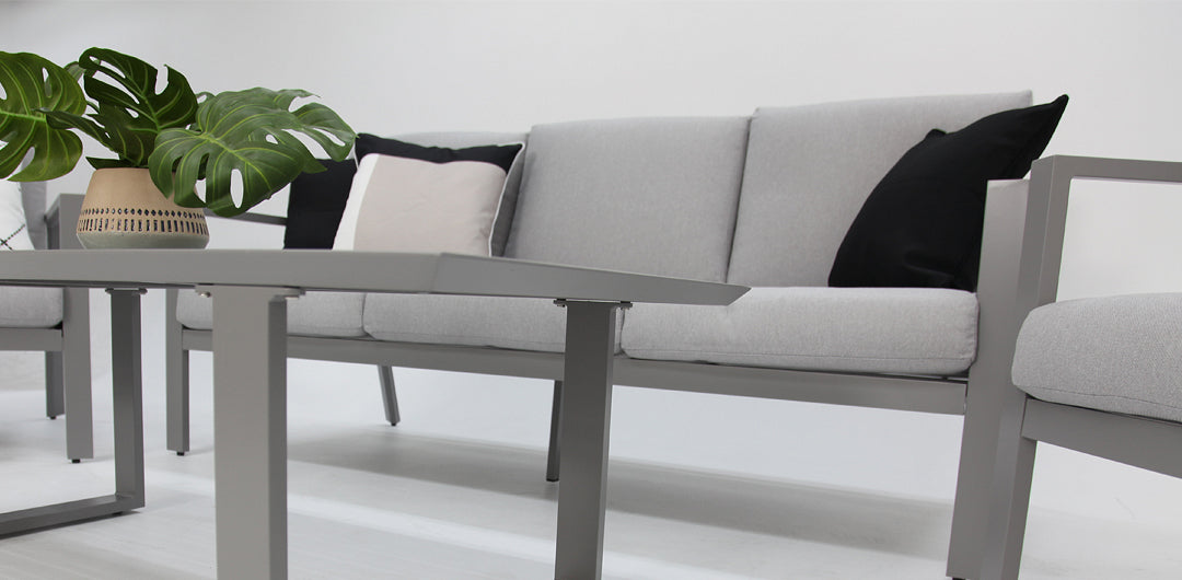Octavia 4pc Lounge - Silver