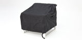Odie Home Premium Armchair Lounge Cover - Black