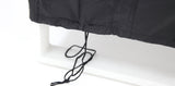 Odie Home Premium Round Dining Setting Cover - Black